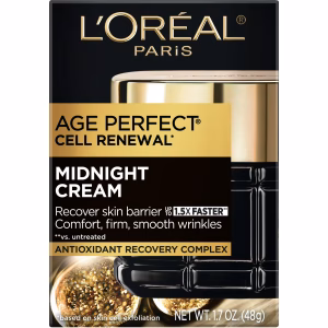 L'Oreal Paris Age Perfect Cell Renewal Midnight Cream, Antioxidants